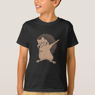 Hedgehog Dab Pose - Dabbing Zoo Animal Lover Gift T-Shirt
