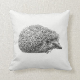 'Hedgehog Drawing' Cushion