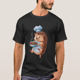 Hedgehog Eating Borscht T-Shirt