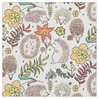 Hedgehog Field Fabric