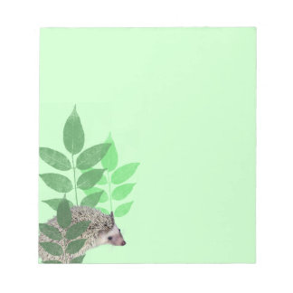 Hedgehog Garden Notepad