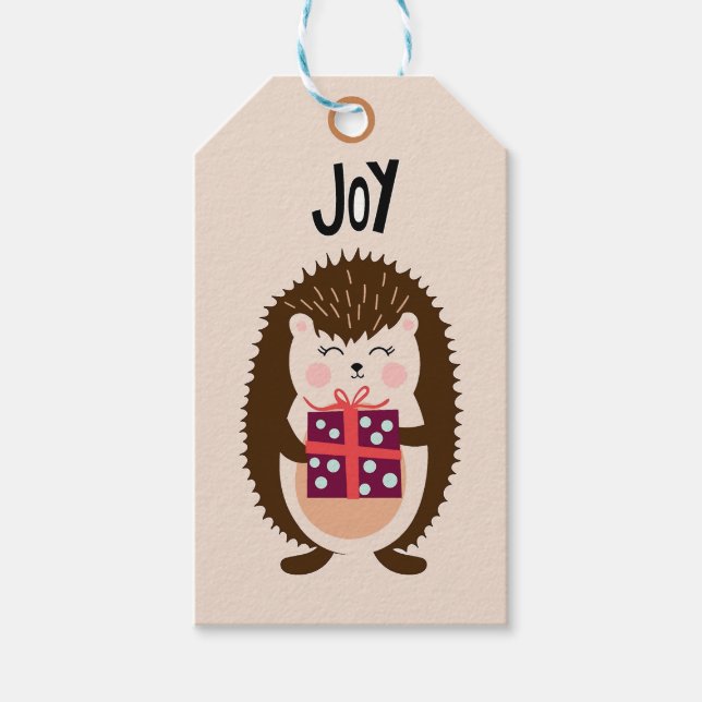 HedgeHog Gift Tags (Front)