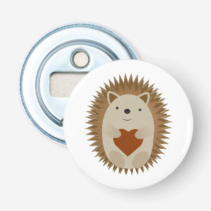 Hedgehog Heart Bottle Opener