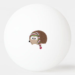 Hedgehog in Sleeping Cap Ping Pong Ball