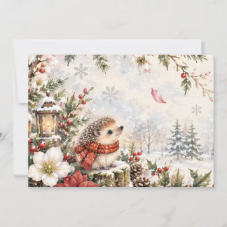 Hedgehog invitation