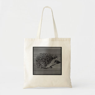 Hedgehog Joy Division Unknown Pleasantries Tote Bag