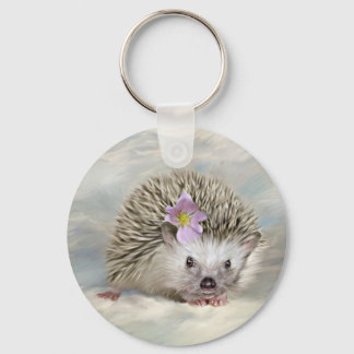 Hedgehog Keychain