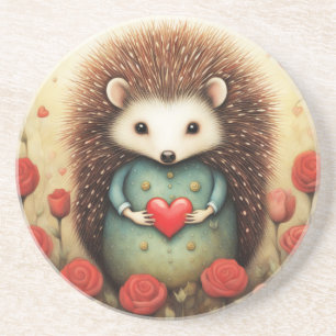 Hedgehog Love 2 Coaster