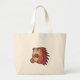Hedgehog Love! Large Tote Bag