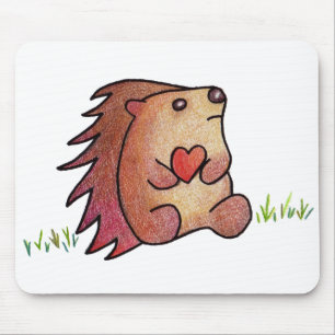 HEDGEHOG LOVE! MOUSE PAD