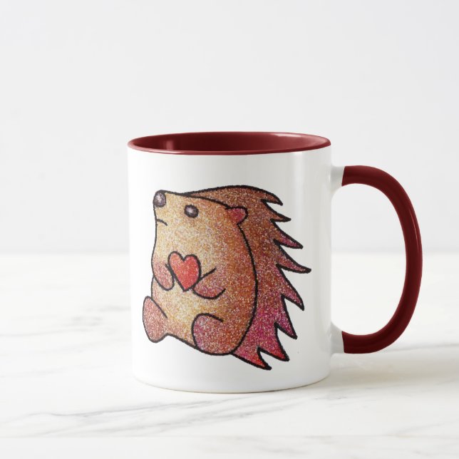 Hedgehog Love! Mug (Right)