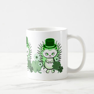 Hedgehog Lucky Irish Coffee Mug