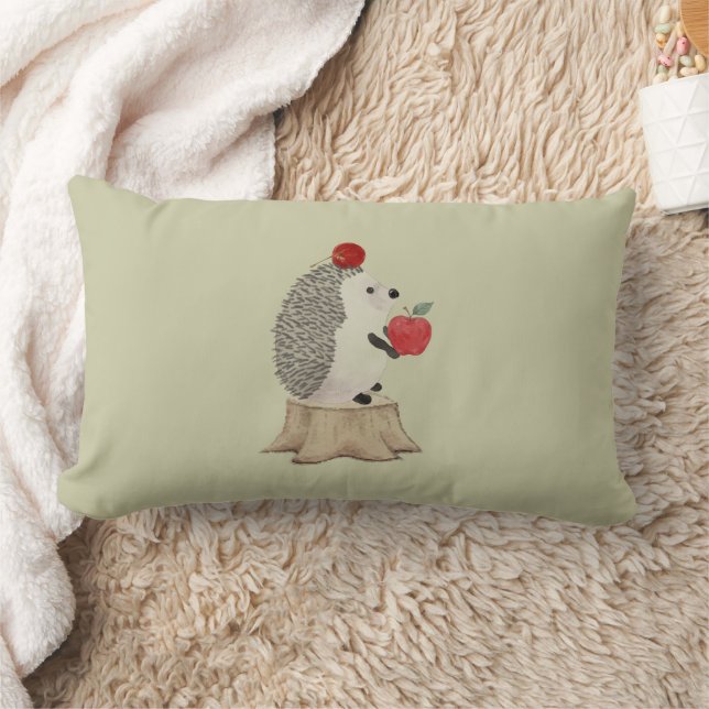 Hedgehog Lumbar Cushion (Blanket)