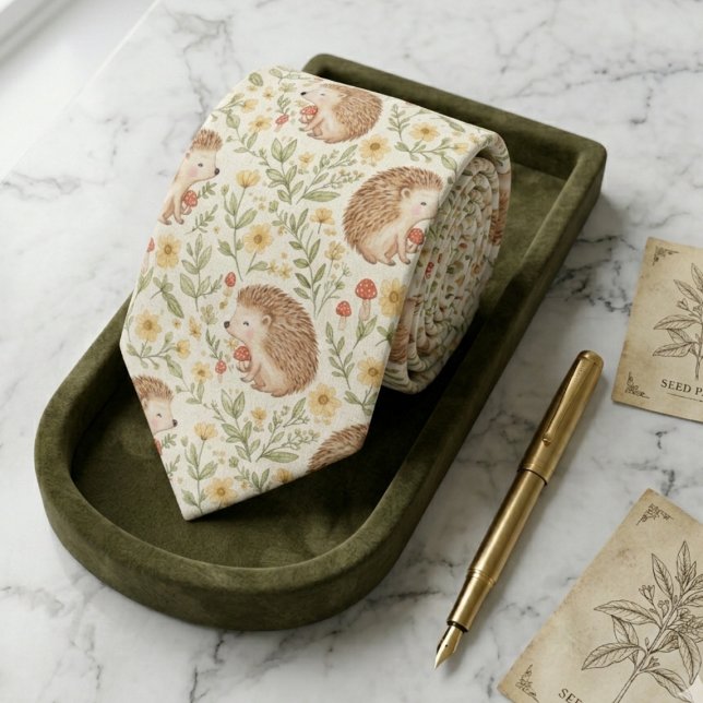Hedgehog Meadow  Tie (Creator Uploaded)