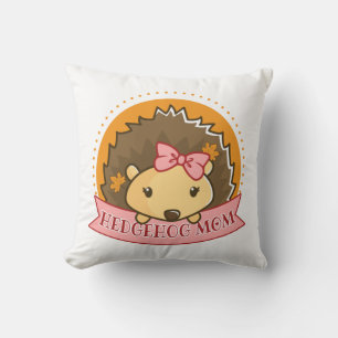 Hedgehog Mom Cushion