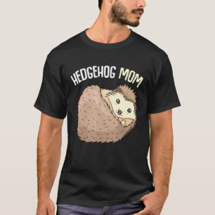 Hedgehog Mum Women Girls T-Shirt