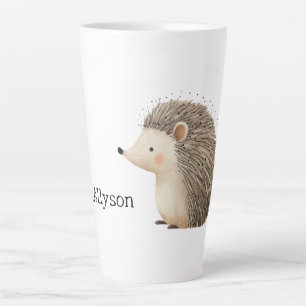 Hedgehog Name Latte Mug