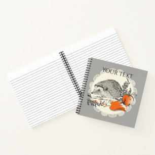 Hedgehog Notebook