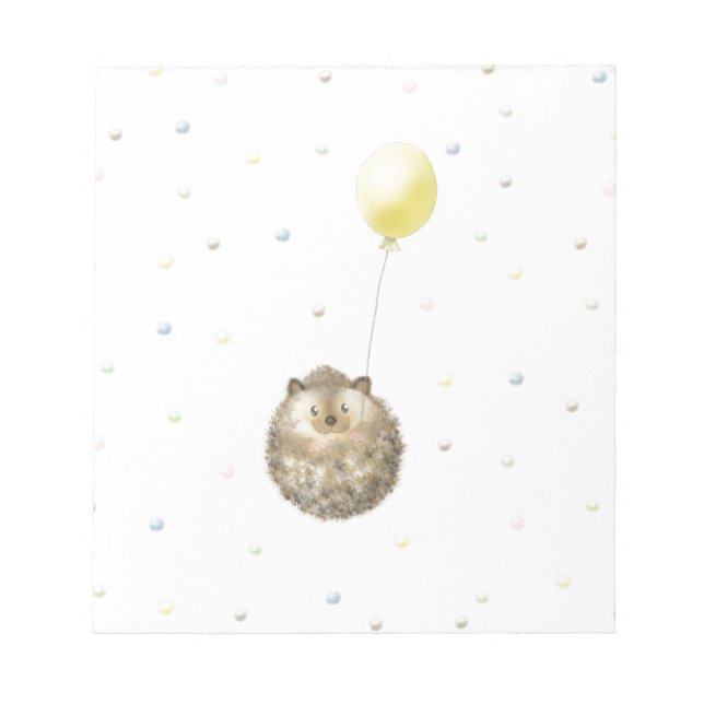 Hedgehog Notepad (Front)