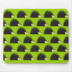 Hedgehog Parade Mousepad