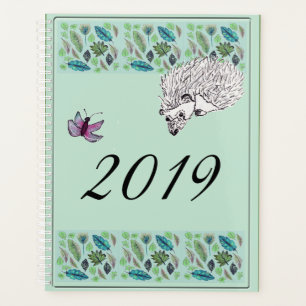 Hedgehog Planner A5 size (21.6 cm x 27.9 cm)