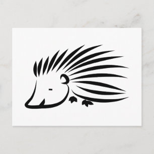 Hedgehog Postcard