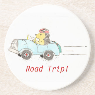 Hedgehog Road Trip Coaster