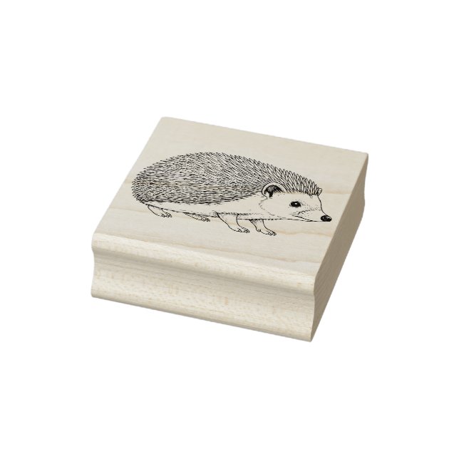 Hedgehog Rubber Stamp (Stamp)