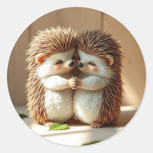 Hedgehog Stickers (Front)