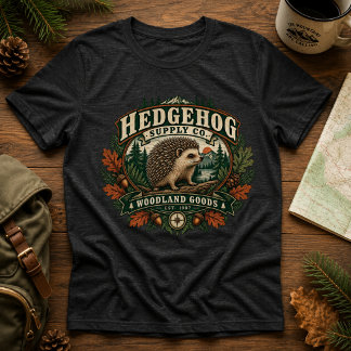 Hedgehog Supply Co. Vintage Woodland Goods Nature Tri-Blend Shirt