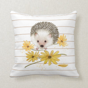 Hedgehog Throw Pillow