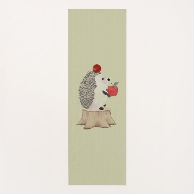 Hedgehog Yoga Mat (Front)