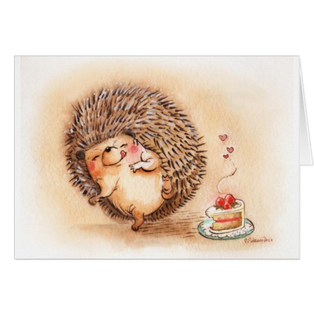 Hedgehog Yum (Front Horizontal)