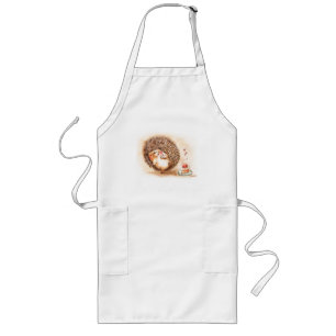 Hedgehog Yum! Long Apron
