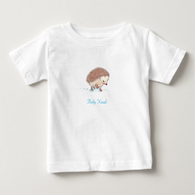 Hedgehog's Big Adventure  Baby T-Shirt (Front)