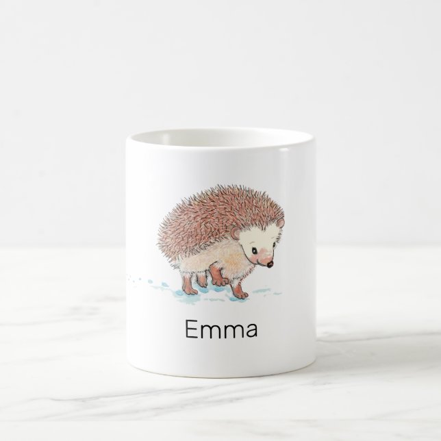 Hedgehog's Big Adventure  Coffee Mug (Center)