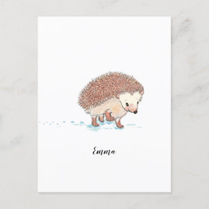 Hedgehog's Big Adventure Postcard