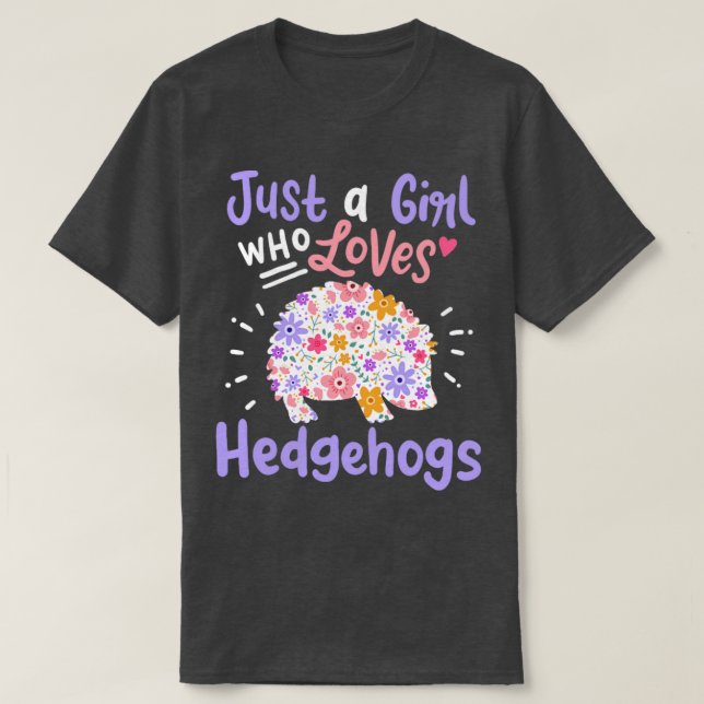 Hedgehogs Hedgehog Lover  T-Shirt (Design Front)