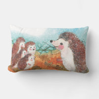 Hedgehogs Illustration 