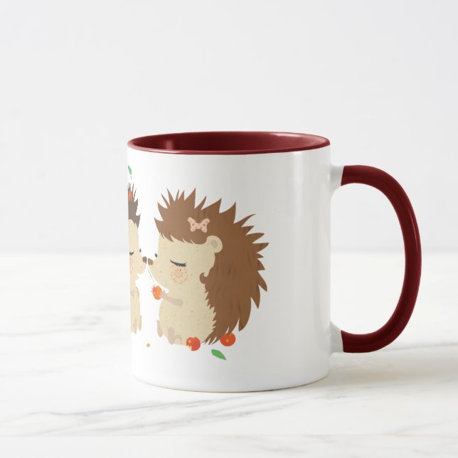 Hedgehogs mug (Right)