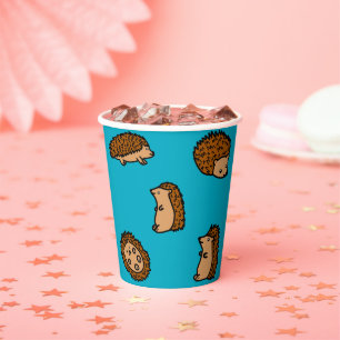 Hedgehogs Paper Cups