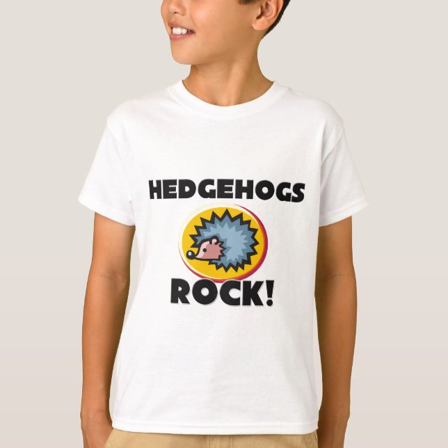 Hedgehogs Rock T-Shirt (Front)