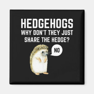Hedgehogs Why Don't They Just Share The Hedge Funn Magnet