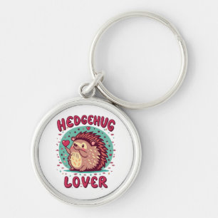 Hedgehug Lover Key Ring