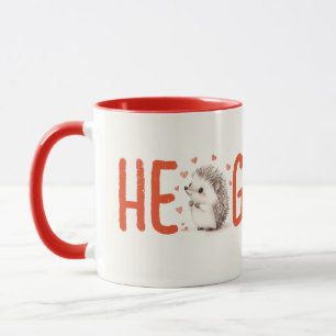 Hedgehugs! Cute Hedgehog Coffee Mug, Tea Mug