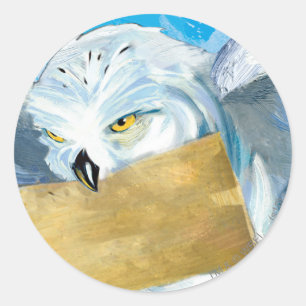 Hedwig Classic Round Sticker