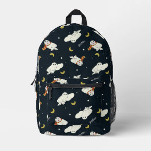 Hedwig Nighttime Moonlight Pattern Printed Backpack