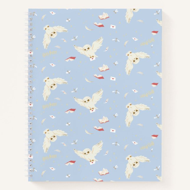 Hedwig Owl Post Letters and Books Pattern (Front)