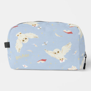 Hedwig Owl Post Letters and Books Pattern Dopp Kit