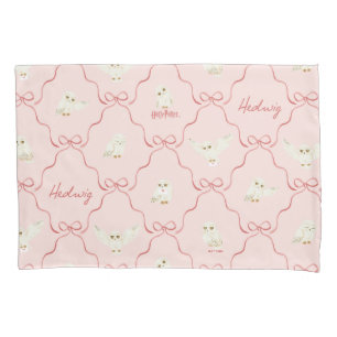 Hedwig Pink Ribbon Pattern Pillowcase